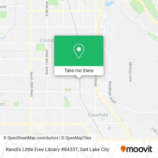 Randi's Little Free Library #84337 map