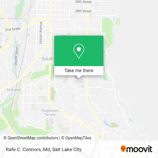 Rafe C. Connors, Md map
