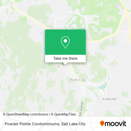 Powder Pointe Condominiums map