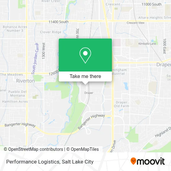 Performance Logistics map