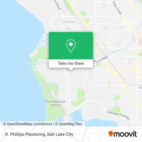 R. Phillips Plastering map