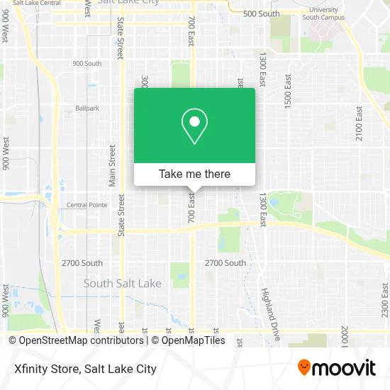 Xfinity Store map
