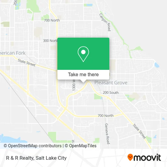R & R Realty map