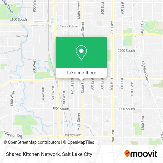 Shared Kitchen Network map