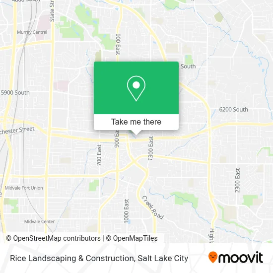 Rice Landscaping & Construction map