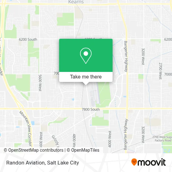 Randon Aviation map