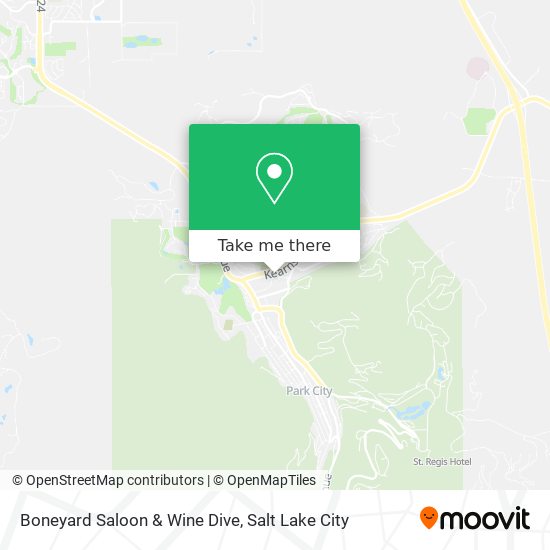 Boneyard Saloon & Wine Dive map