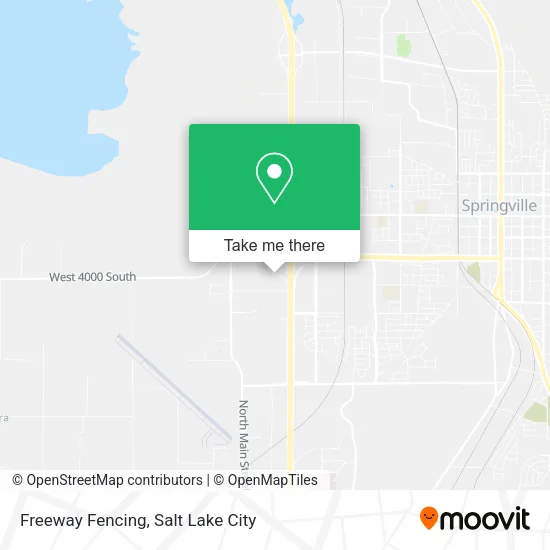 Freeway Fencing map