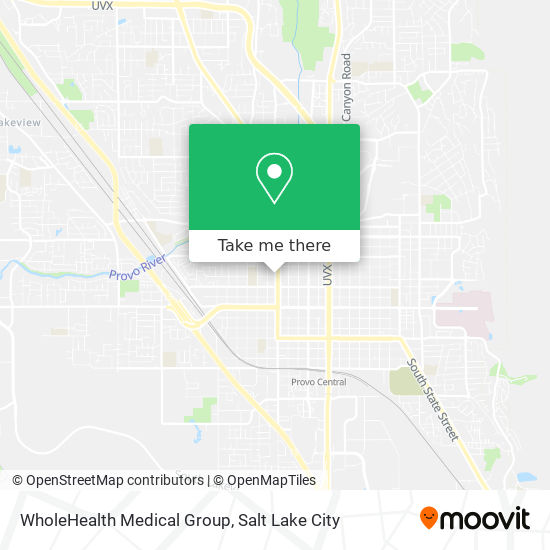 WholeHealth Medical Group map