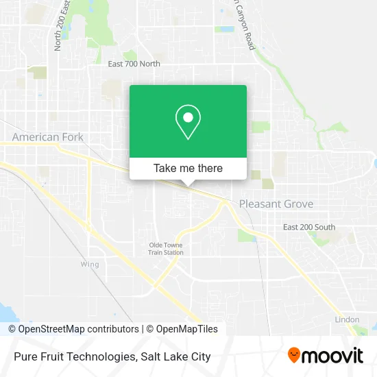 Pure Fruit Technologies map