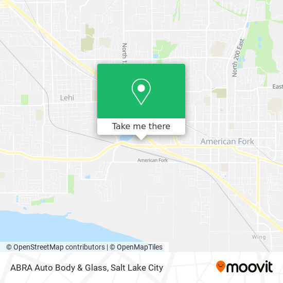 ABRA Auto Body & Glass map