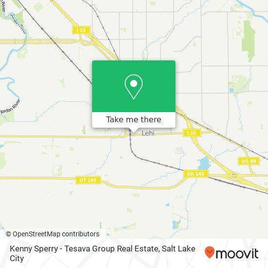 Kenny Sperry - Tesava Group Real Estate map