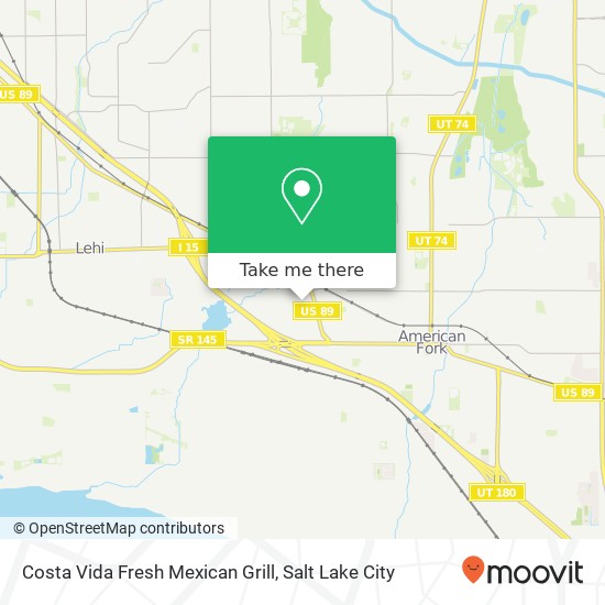 Costa Vida Fresh Mexican Grill map