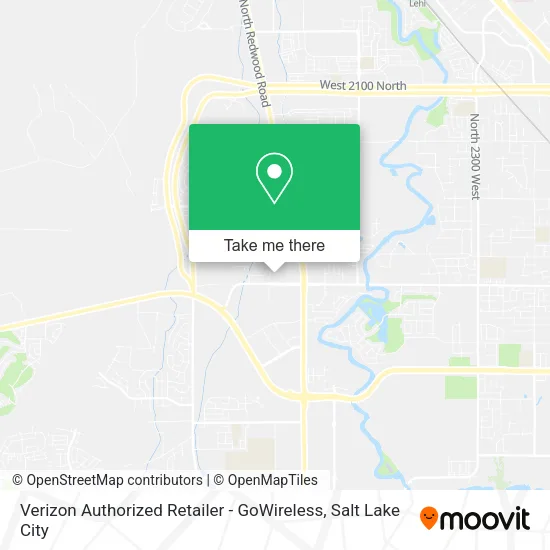 Mapa de Verizon Authorized Retailer - GoWireless