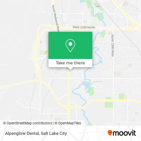 Alpenglow Dental map