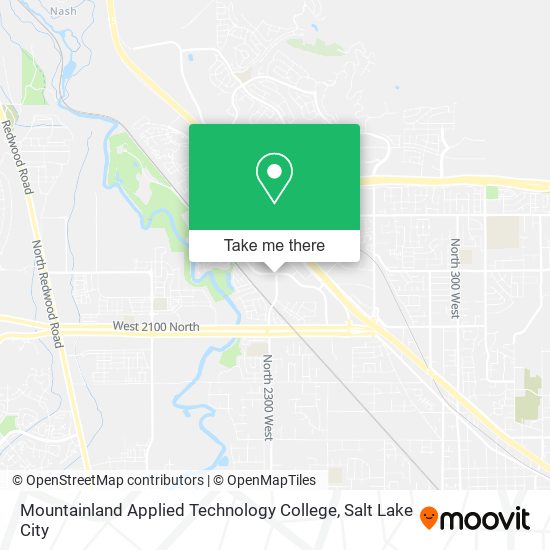 Mountainland Applied Technology College map