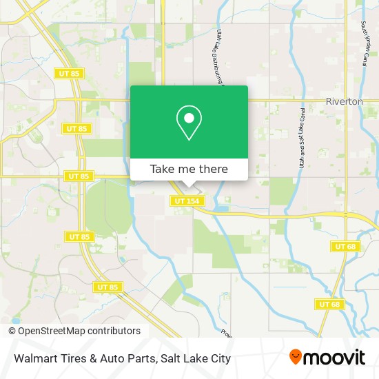 Walmart Tires & Auto Parts map