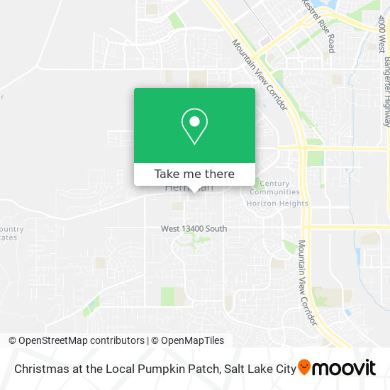 Christmas at the Local Pumpkin Patch map