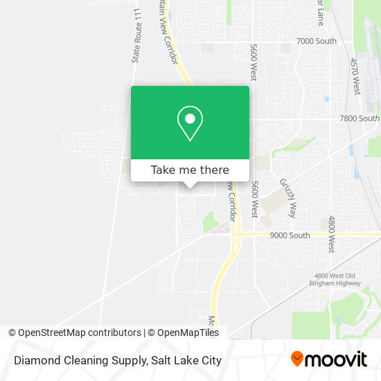 Mapa de Diamond Cleaning Supply