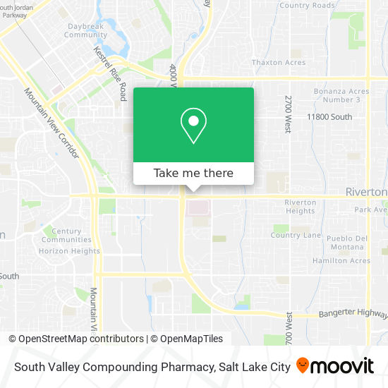 Mapa de South Valley Compounding Pharmacy