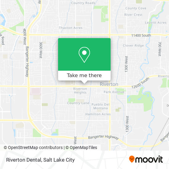 Riverton Dental map