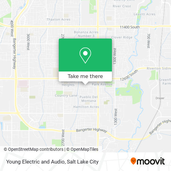 Mapa de Young Electric and Audio