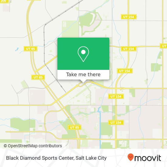 Black Diamond Sports Center map