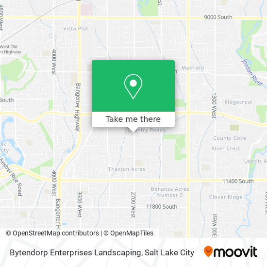 Bytendorp Enterprises Landscaping map
