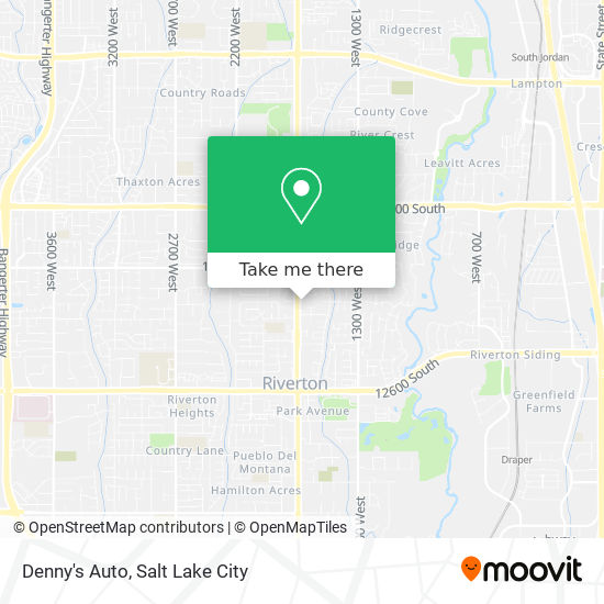 Denny's Auto map