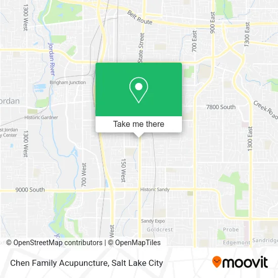 Chen Family Acupuncture map