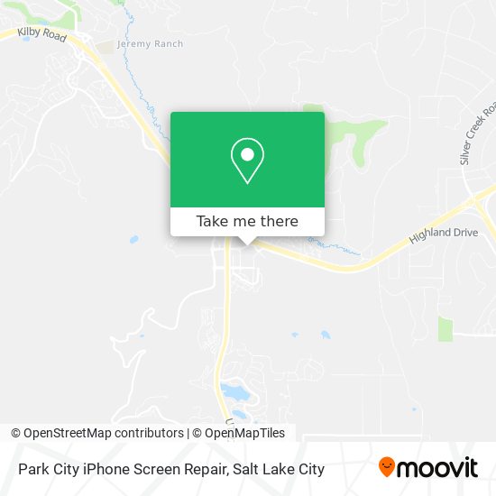 Park City iPhone Screen Repair map