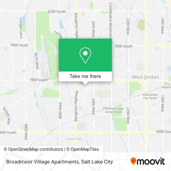 Broadmoor Village Apartments map