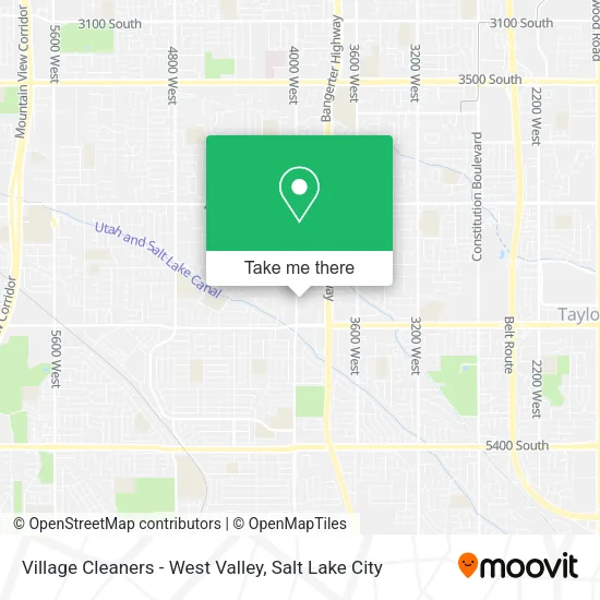 Village Cleaners - West Valley map