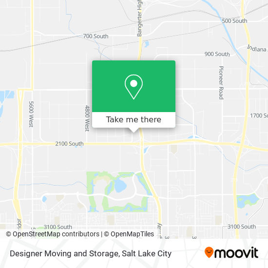 Designer Moving and Storage map