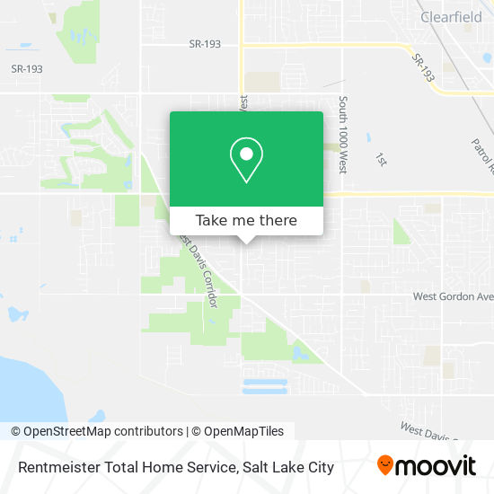 Rentmeister Total Home Service map