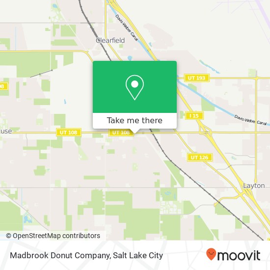 Madbrook Donut Company map