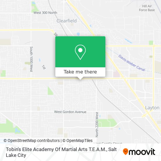 How To Get To Tobins Elite Academy Of Martial Arts Team In Clearfield By Bus Or Train