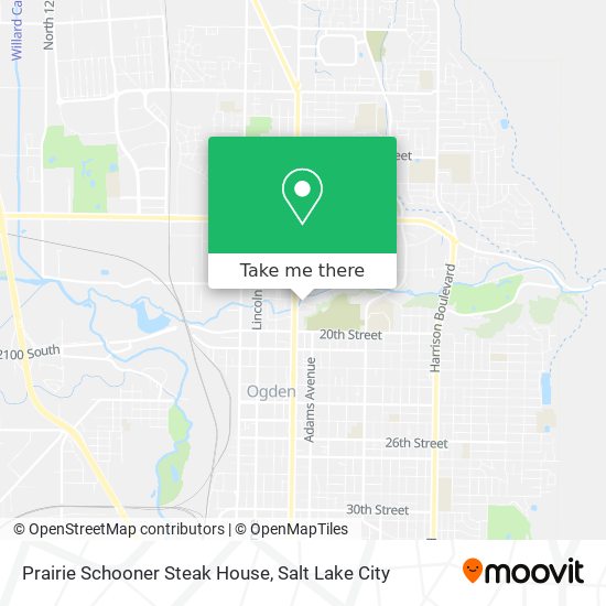 Prairie Schooner Steak House map