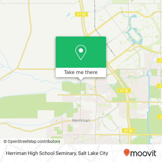 Herriman High School Seminary map