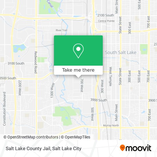 Mapa de Salt Lake County Jail