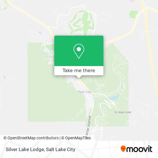 Silver Lake Lodge map