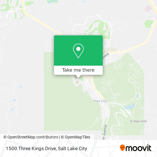 Mapa de 1500 Three Kings Drive