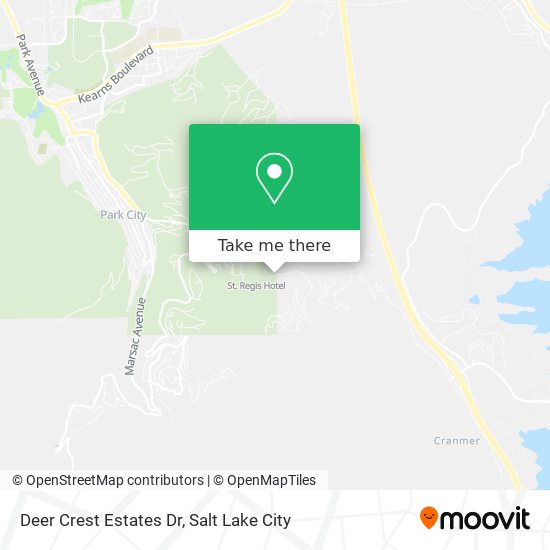 Deer Crest Estates Dr map