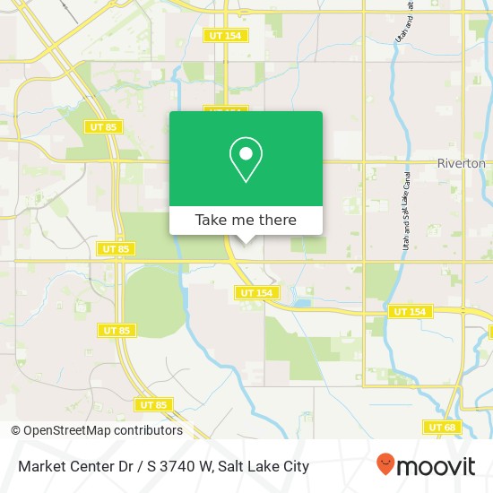 Mapa de Market Center Dr / S 3740 W