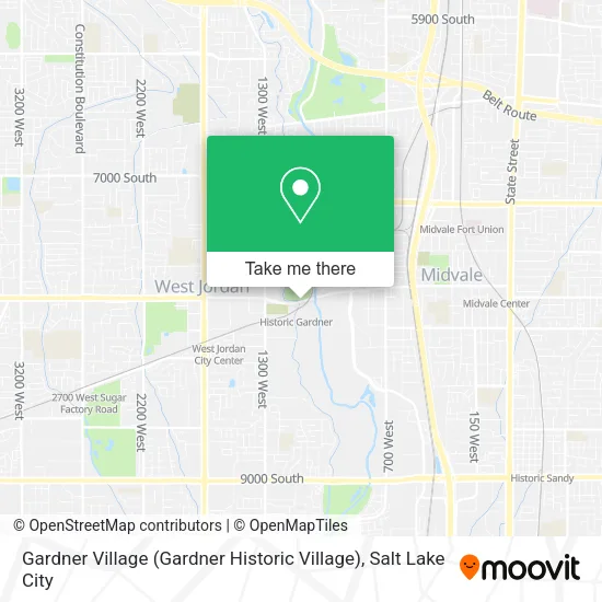 Gardner Village (Gardner Historic Village) map