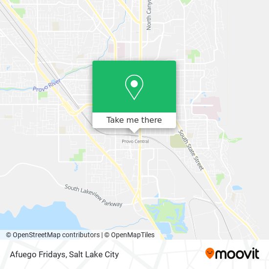 Afuego Fridays map