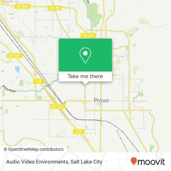 Audio Video Environments, 496 N 500 W Provo, UT 84601 map