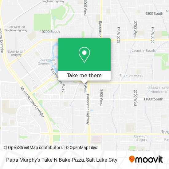 Mapa de Papa Murphy's Take N Bake Pizza