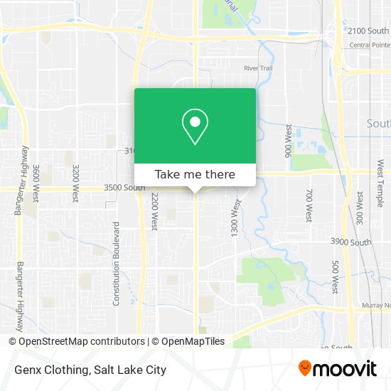 Genx Clothing map