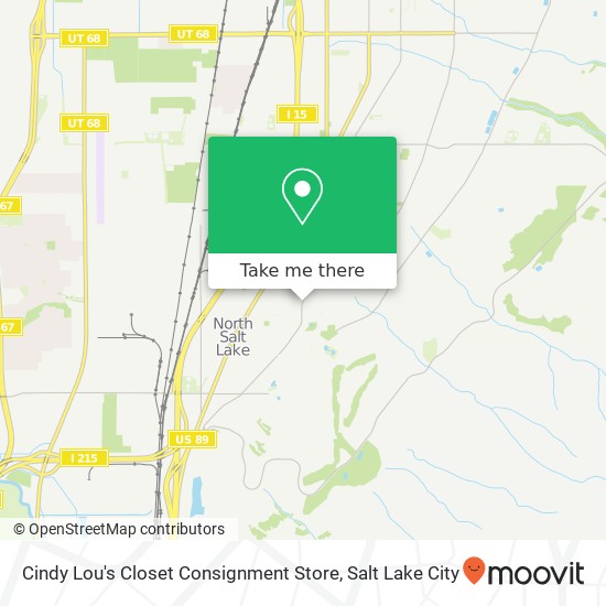 Cindy Lou's Closet Consignment Store, 3391 Orchard Dr Bountiful, UT 84010 map